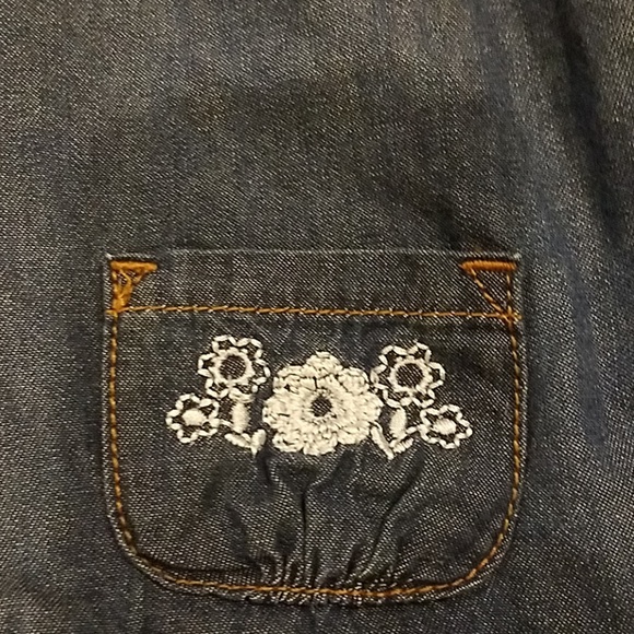 Carter's Denim dress 6 month - Picture 2 of 4